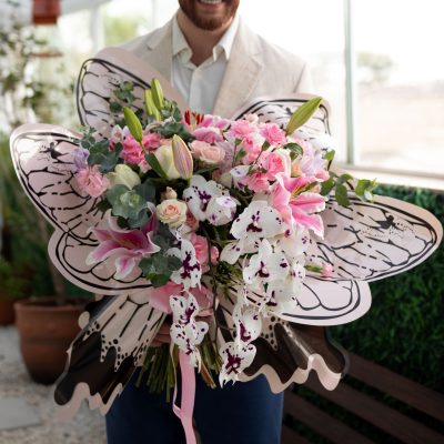 Buquê Borboleta Orquídea